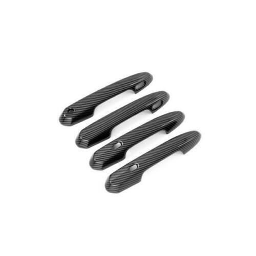 for Toyota for Sienna 2021-2023 Carbon Fiber Car Side Door Handle Molding Cover Trim
