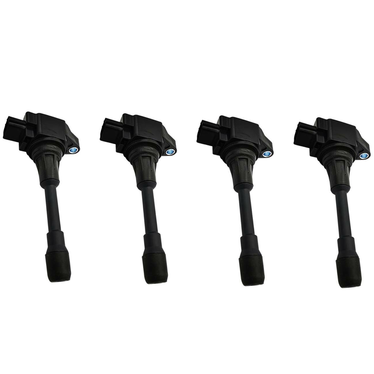 4 Ignition Coils 22448-ED000 for Nissan Altima Sentra Cube Rogue Versa