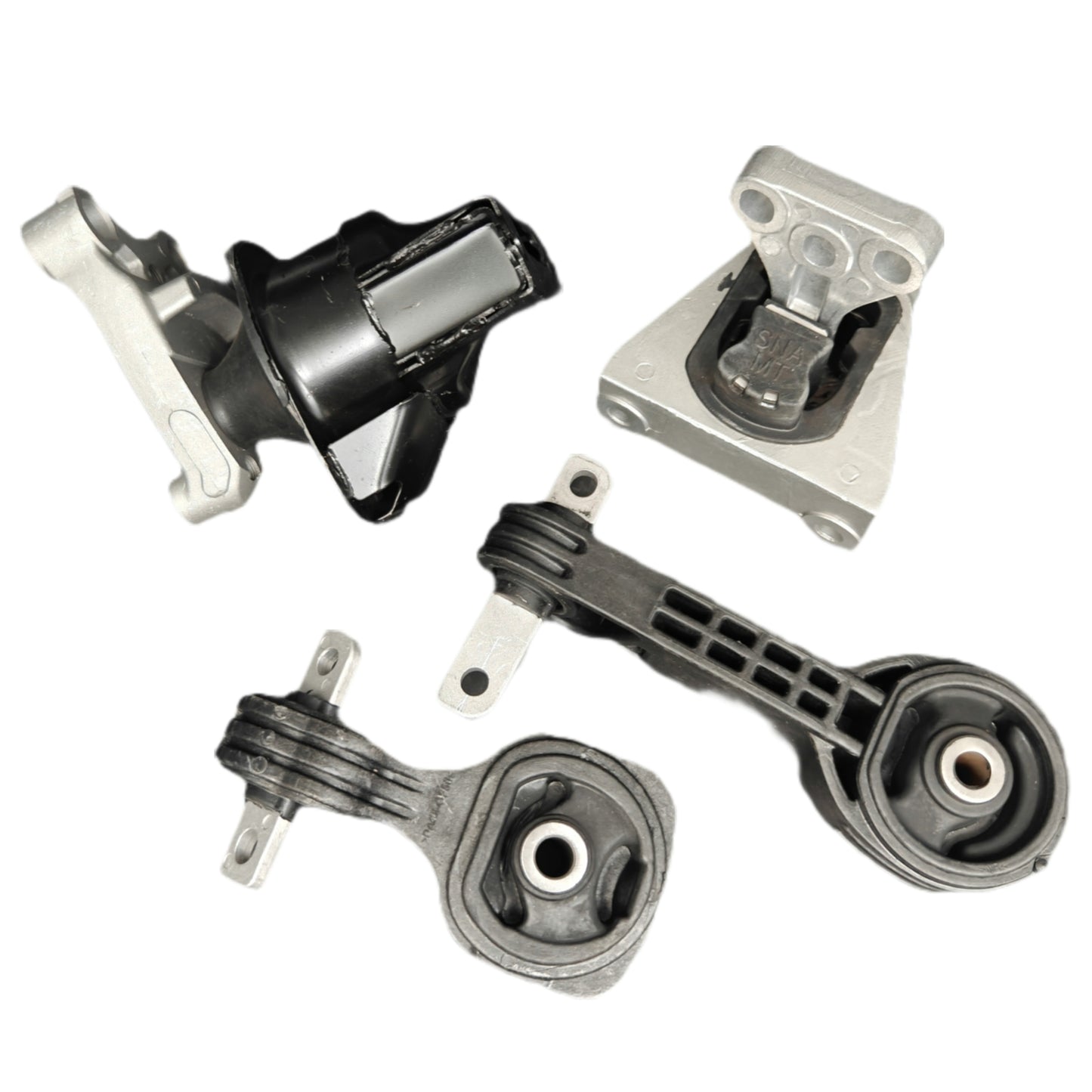 New 4X Engine, Motor, and Transmission Mount Kit for Original Equipment Manufacturers 2006-10 for Honda for Civic 1.8L Automatic Inverter