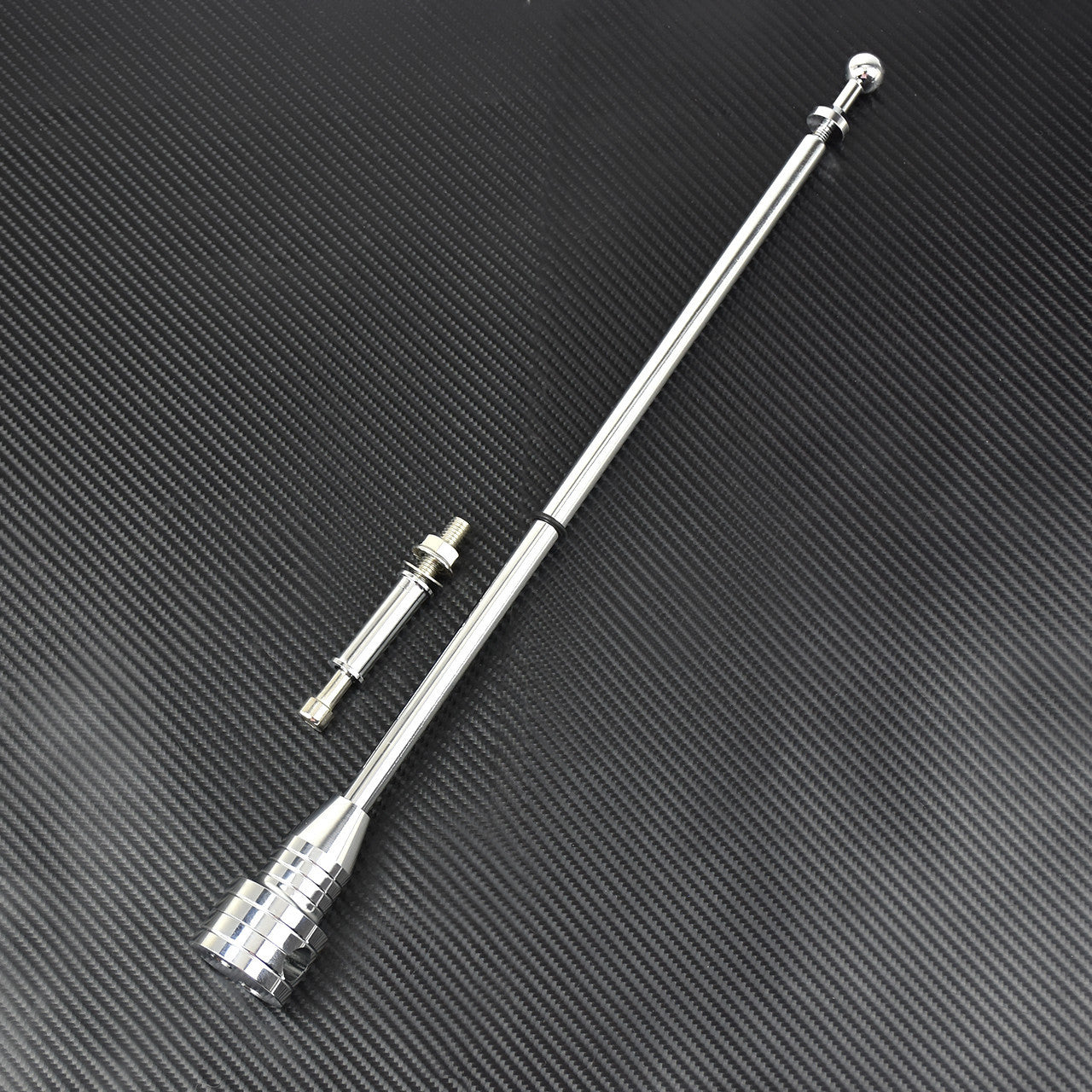 Motorcycle Japan Flag Rear Side Mount Luggage Pole Chrome Fit for Harley 883