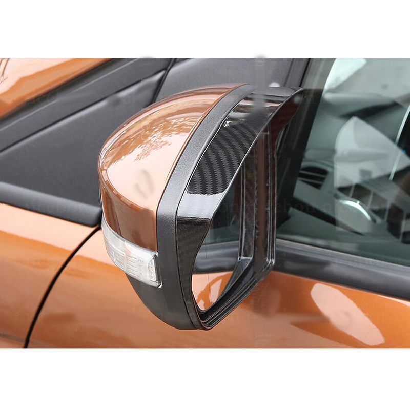 Carbon Color Mirror Rain Sight Guard Cover Fit for Focus RS ST 2012-2018