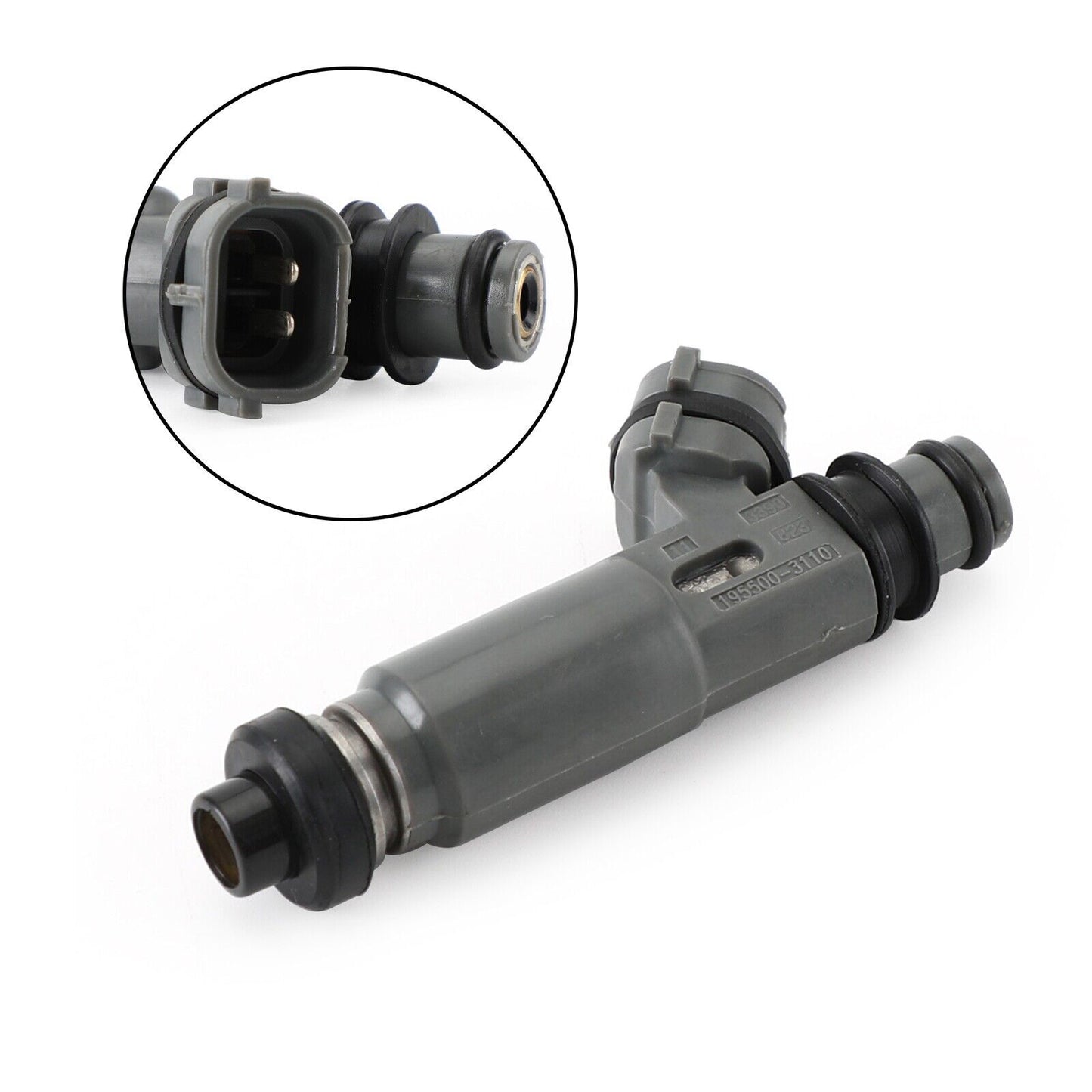 4-piece fuel injector kit for 1997-2003 for Mazda Protege 1.5L and 1.6L models, new. (Item number 195500 - 3110-)
