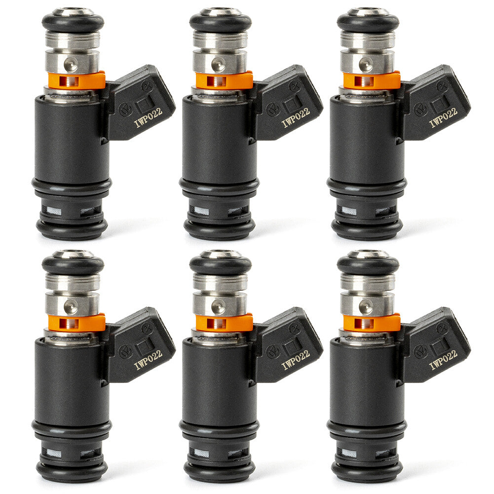 6X New Fuel Injectors 97-03 for VW for Golf for Jetta EuroVAN 2.8L-V6 IWP022 021906031D