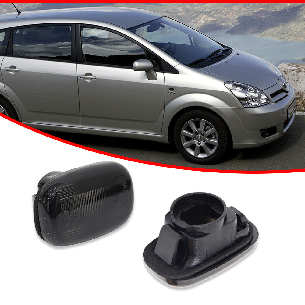 Suitable for 93-98 for Toyota Supra JZA80 Celica fender side marker signal light smoked lens