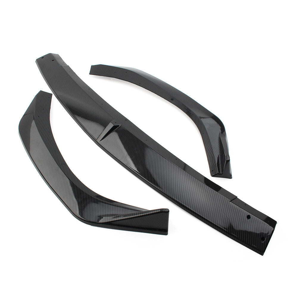 Front Bumper Lip Splitter Diffuser Spoiler Guard Body Kit for Mazda 3 Axela