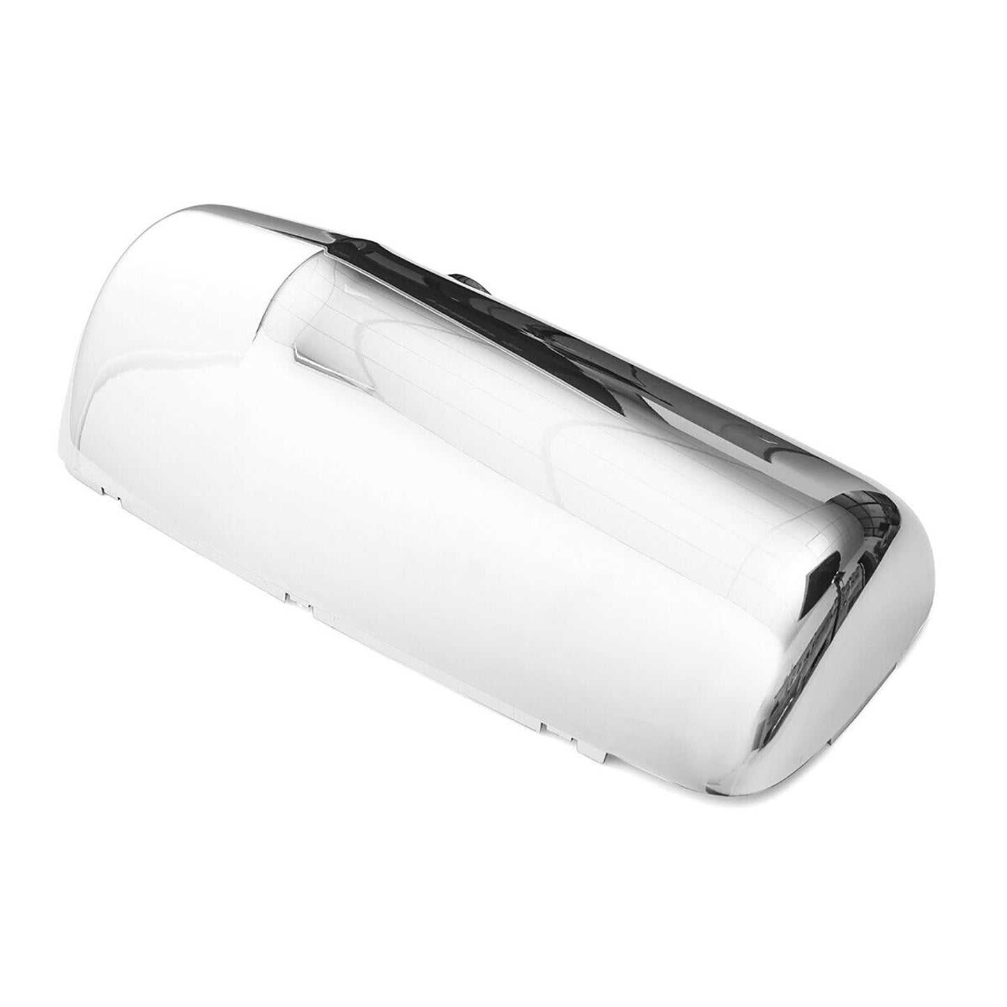A pair of chrome-plated door mirror covers on the left and right sides are suitable for Kenworth T680 W990