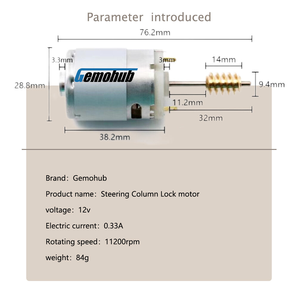 Repair Steering Column Lock motor For 2012-2020 for Volvo V40 2005-2011 for Volvo V50