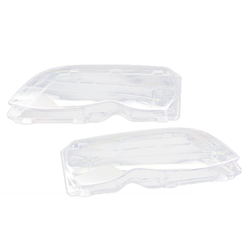 Transparent Car Front Headlight Lens Cover for BMW 3 Series E46 4 Door 2002-2005