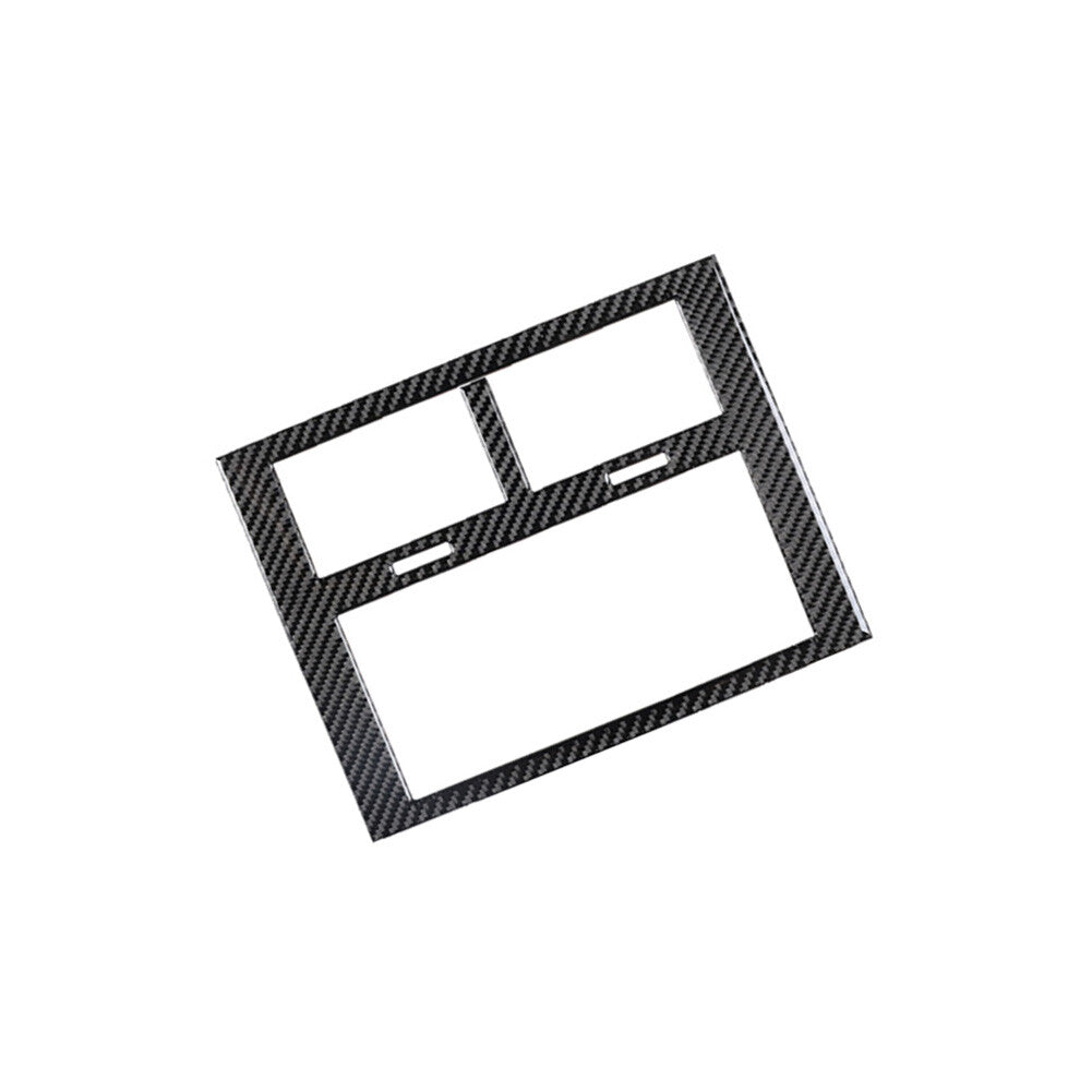 Carbon Fiber Center Console Air Vent Panel Cover Trim for Jeep Liberty 2008-2012
