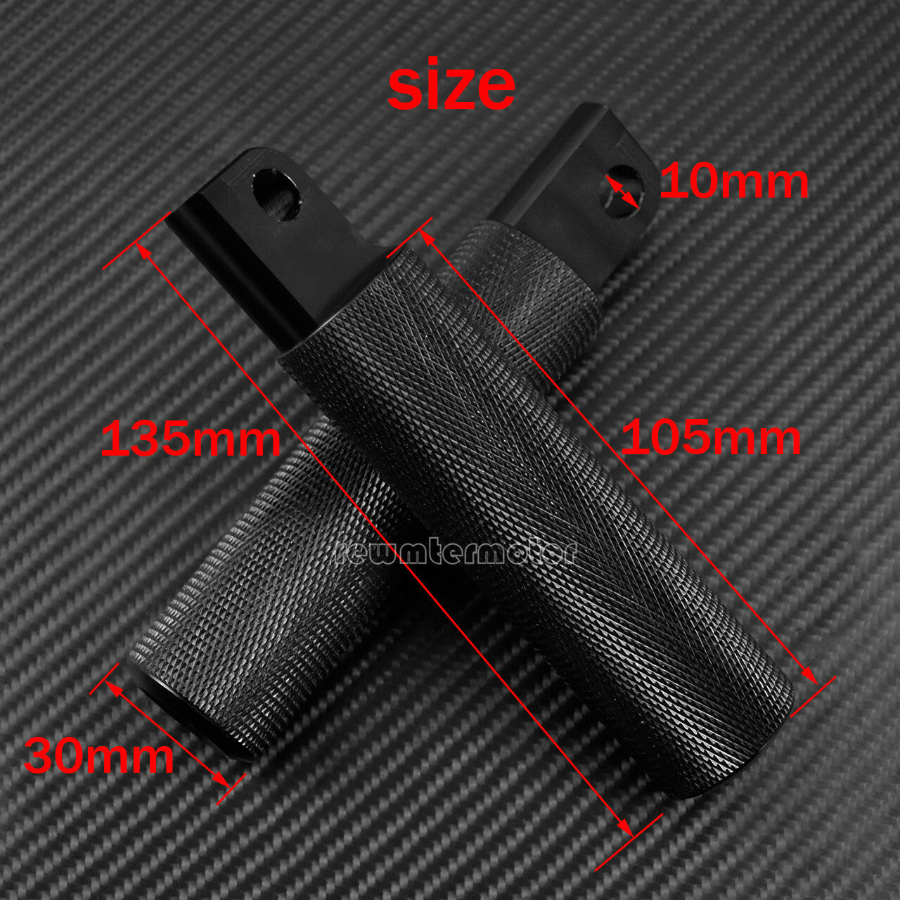 All Aluminum Male Foot Peg Rest Fit for Harley Dyna Softail Springer Touring