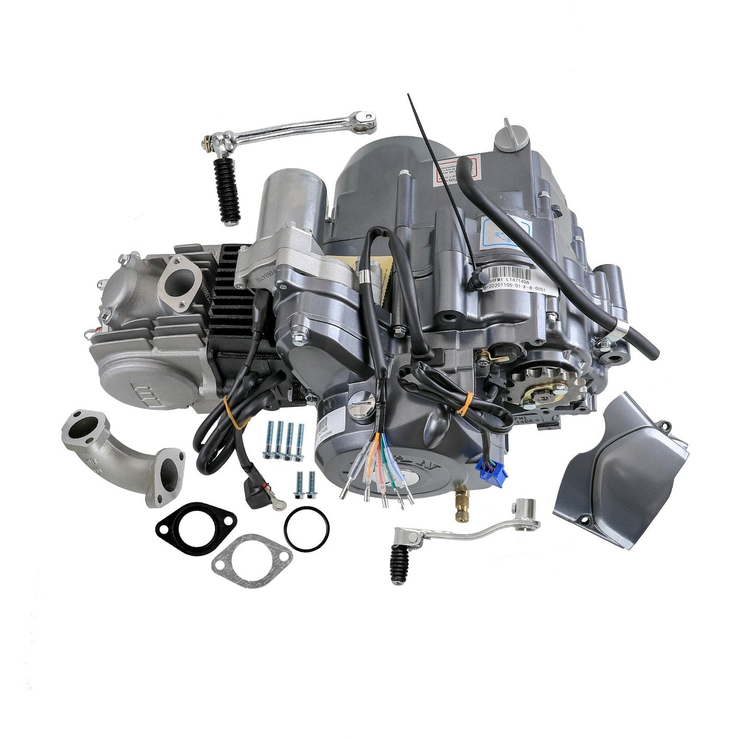 for Lifan 125cc Semi Auto Engine Motor for Pit Trail Bike for Honda CT70 CT90 ATC70 Z50