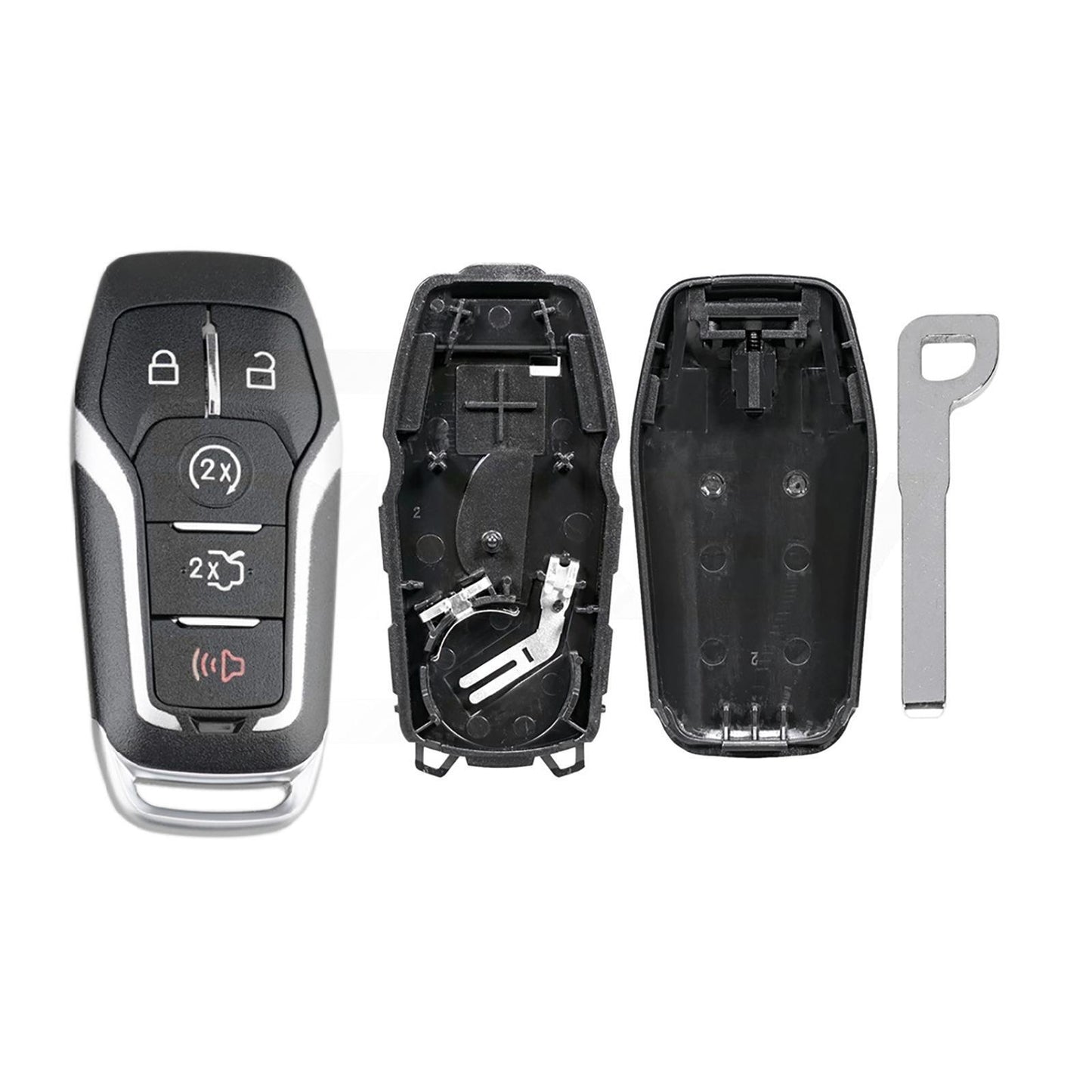 Remote Key Fob Shell Case Replacement for FORD F150 2015-2017 F250 F350 F450