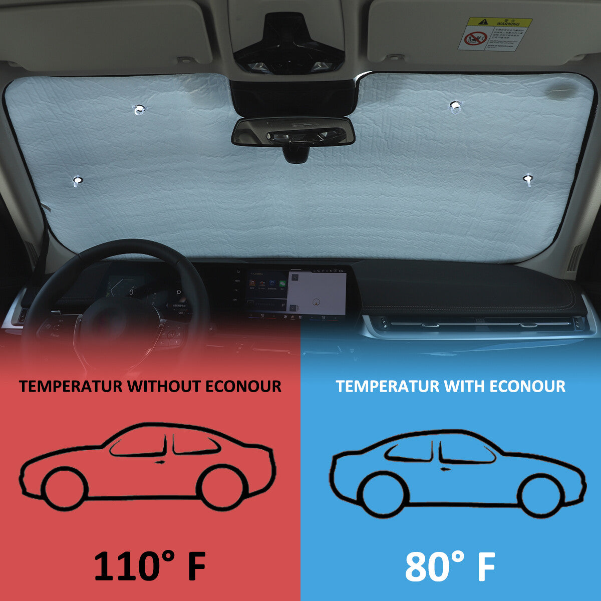 2-Pack Silver Center Console Panel Frame Protective Cover for Hummer H2 2003-07
