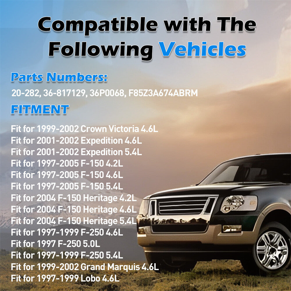 Power Steering Pump w/Pulley for 1997-2005 for Ford F-150 1997-1999 for Ford F-250