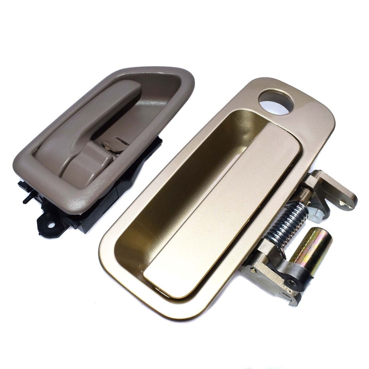 For 97-01 for Toyota for Camry Front Right Beige Outside Tan Inside Door Handle New