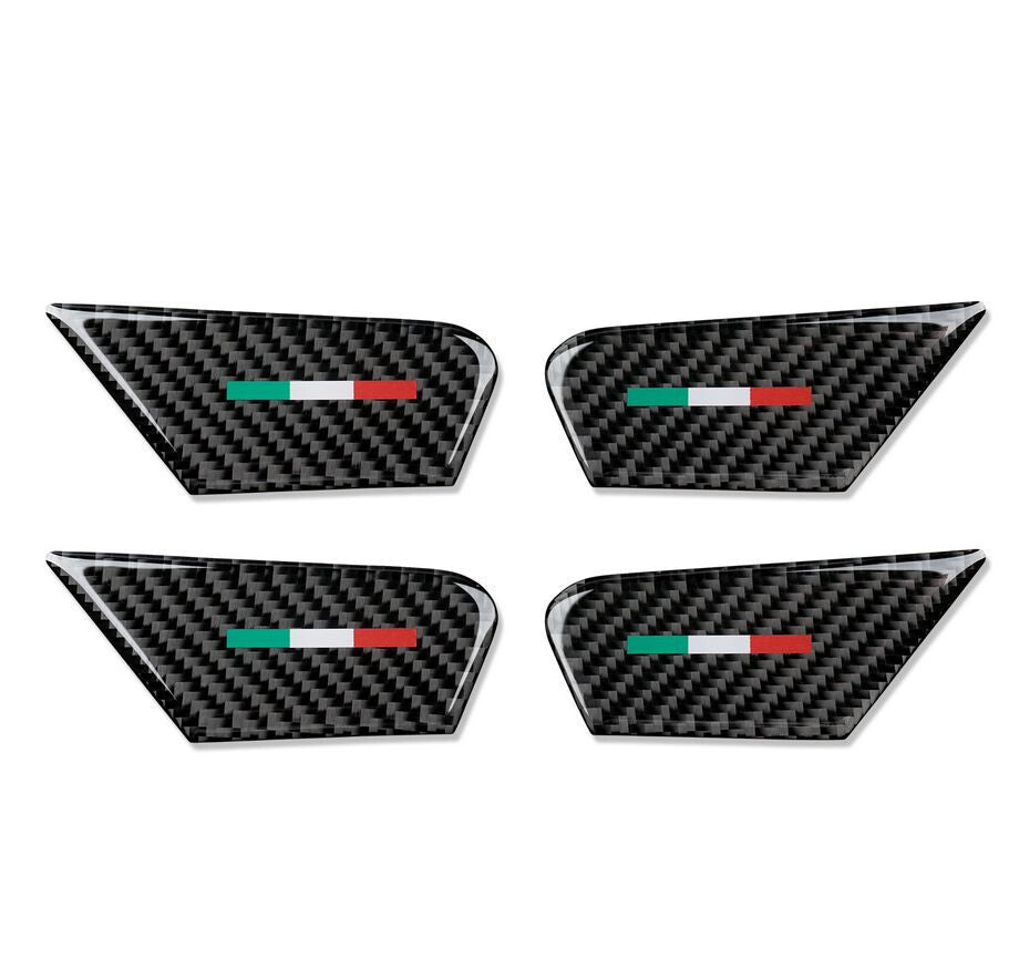Car license plate frame cover cap trunk black carbon finish suitable for Ram