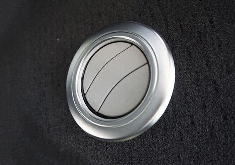 Matte Silver Roof Air Outlet Vent Ring Cover Trim for Toyota for Sienna 2015-2020