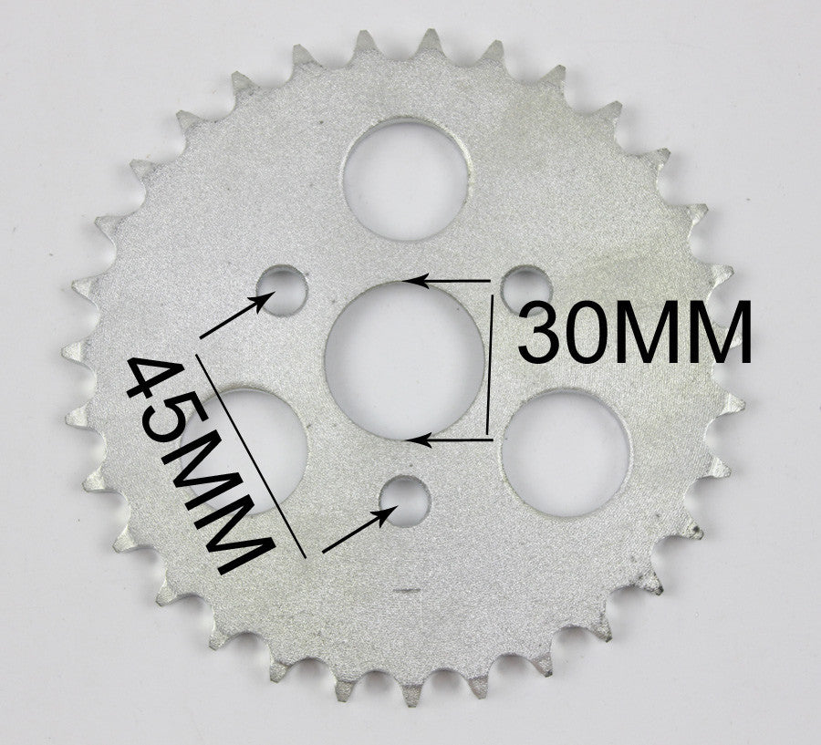 420 35T Rear Sprocket 35 Teeth for Honda Monkey Z50A Z50 Z50R Z50J Bike Skyteam