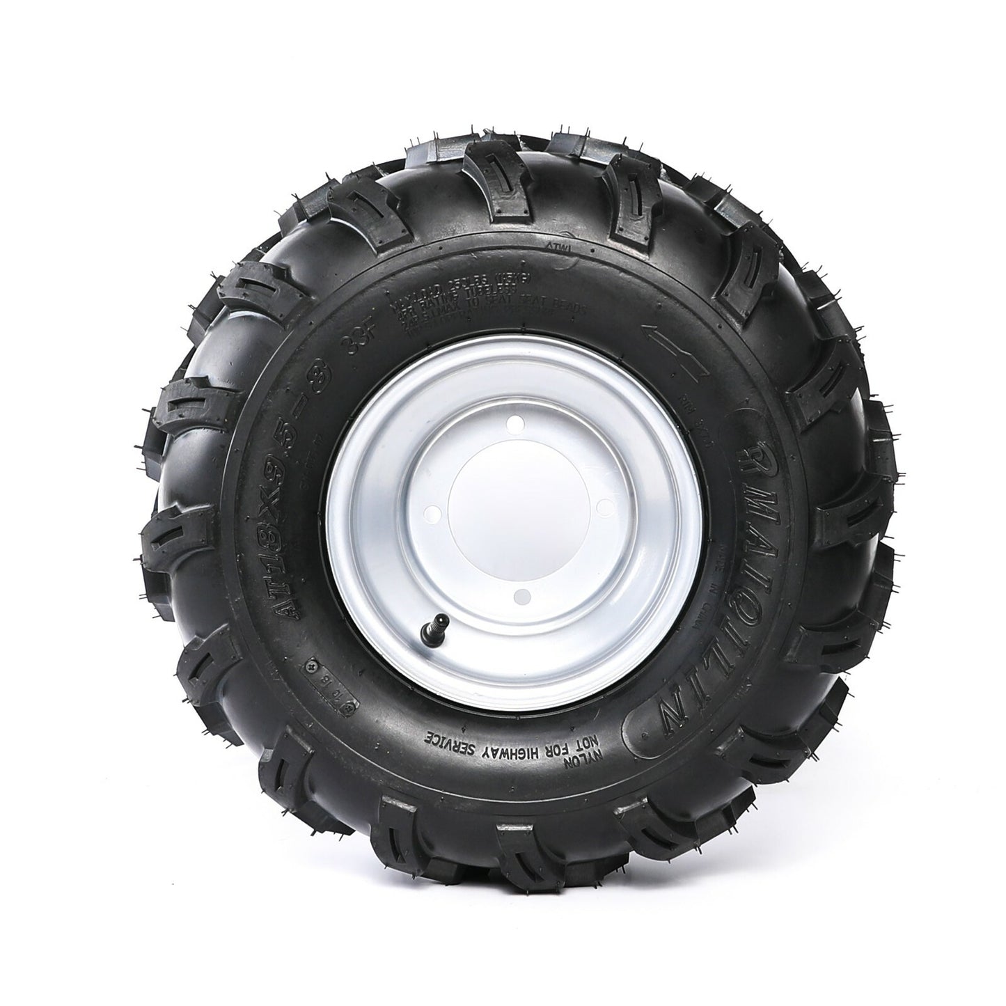 18x9.5-8 18x9.50-8 Rear Tyre Rim 8 Wheel for ATV Quad Lawn Mower Buggy Go kart