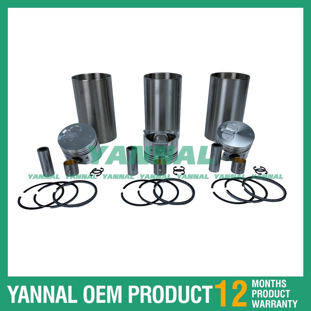 new STD Yanmar 3TNE74 rebuild and overhaul kit with piston rings