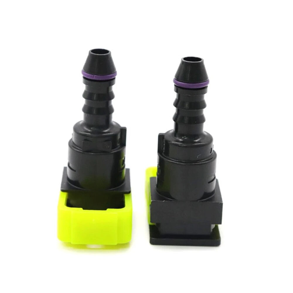 2-Piece/Bulk Fuel Line Hose Quick Release Female Connector 9.49mm ID6 8x6