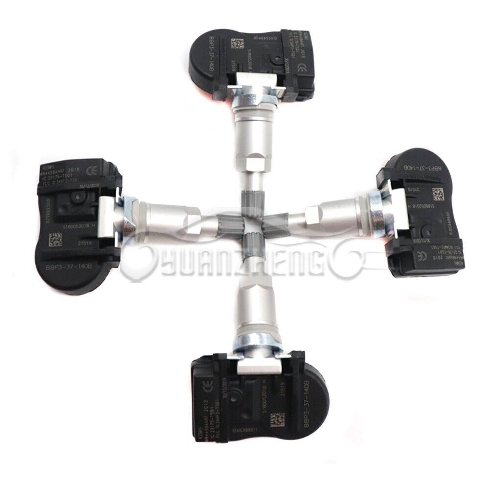 Suitable for Mazda CX-5 MX-5 MIATA 2009-014 BHB637140A 4x TPMS tire pressure sensors.