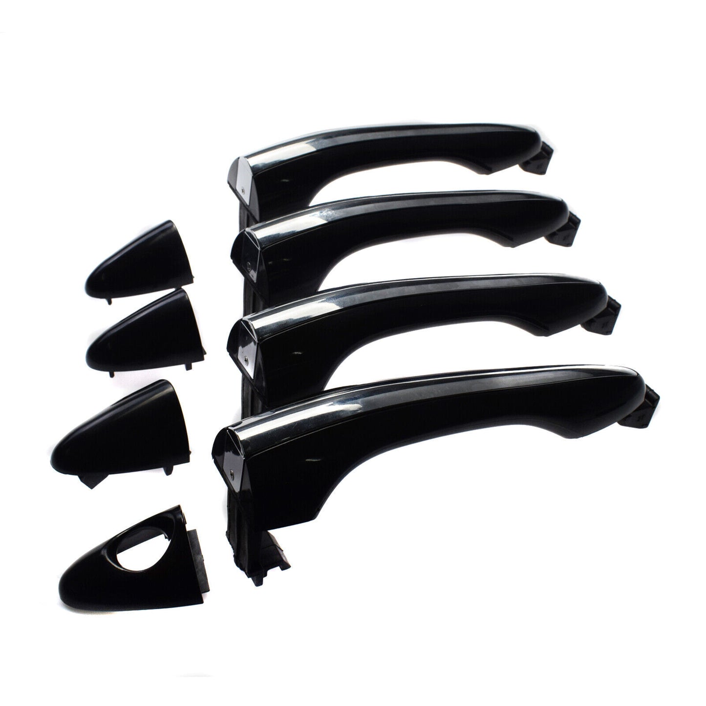 for Kia Optima 2011-2015 4Pcs Front Rear LH RH Outside Door Handle Black Chrome