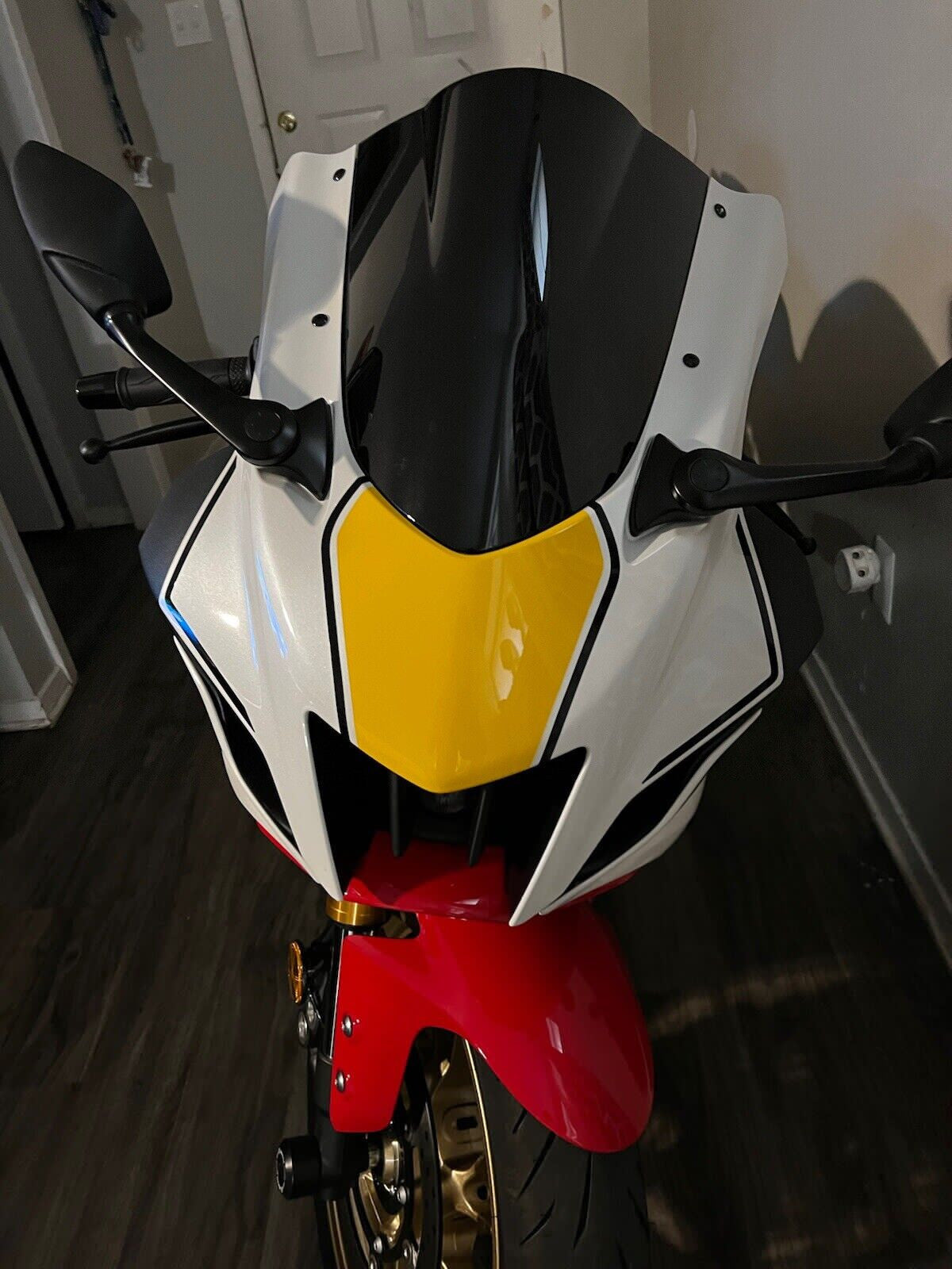 Black Motorcycle Windshield Windscreen 2022-2024 Fit for YAMAHA YZF-R7 YZF R7