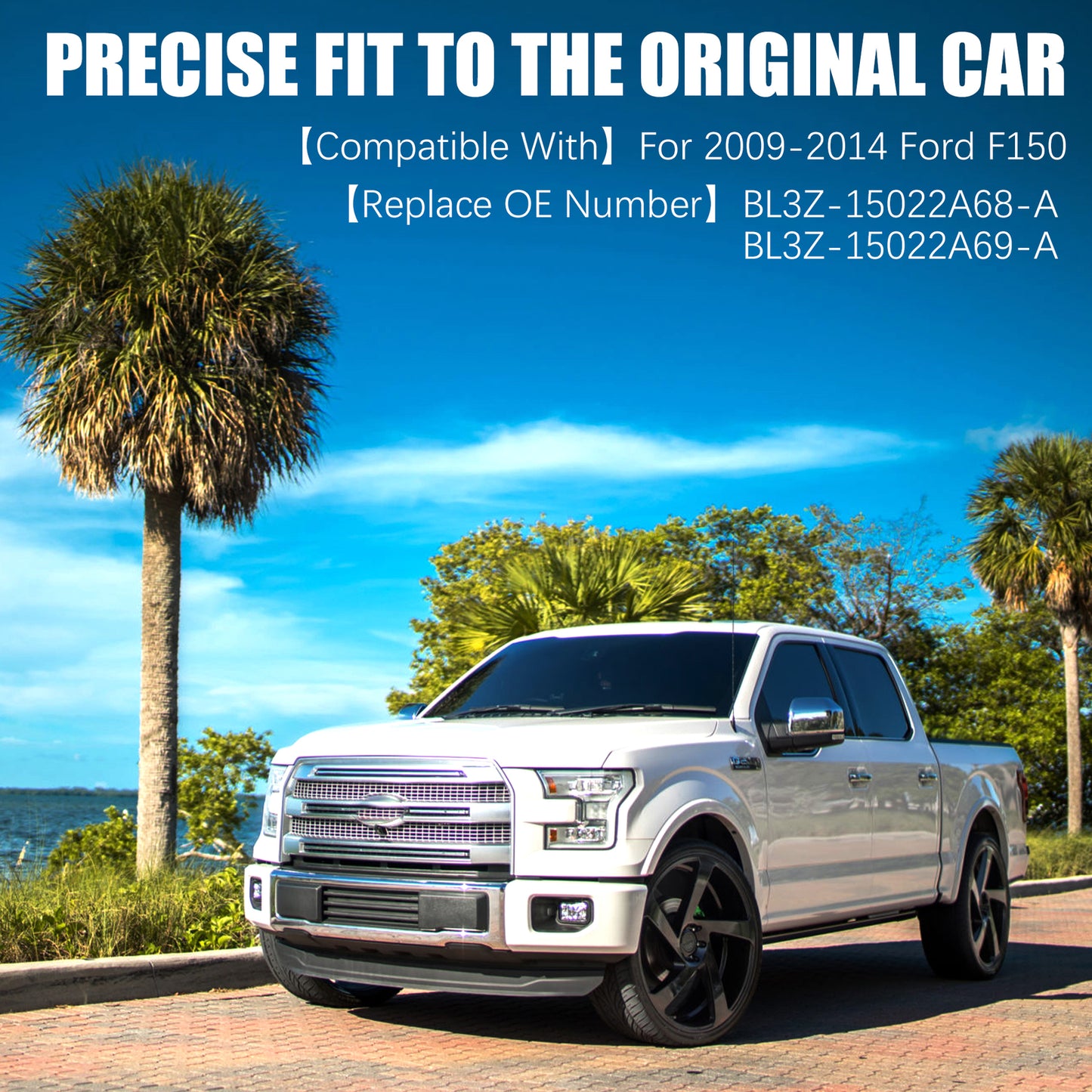 For 2009-14 for Ford F150 Windshield Wiper Cowl Panel Grille w/ Seals BL3Z15022A68A