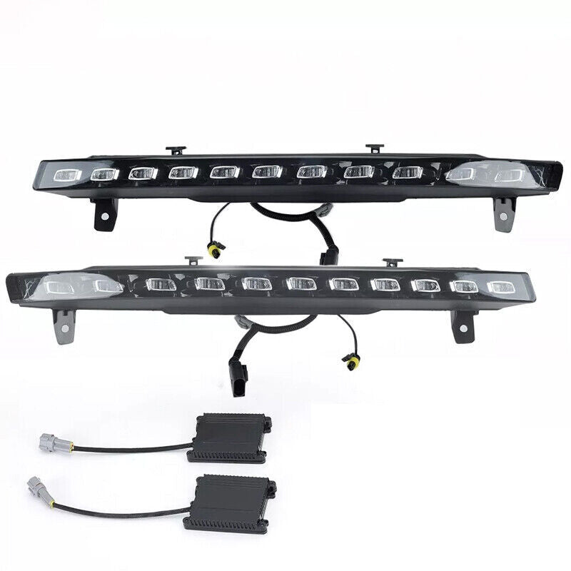 LED DRL Daytime Running Light Turn Signal Lamp for Audi Q7 2010 -2015