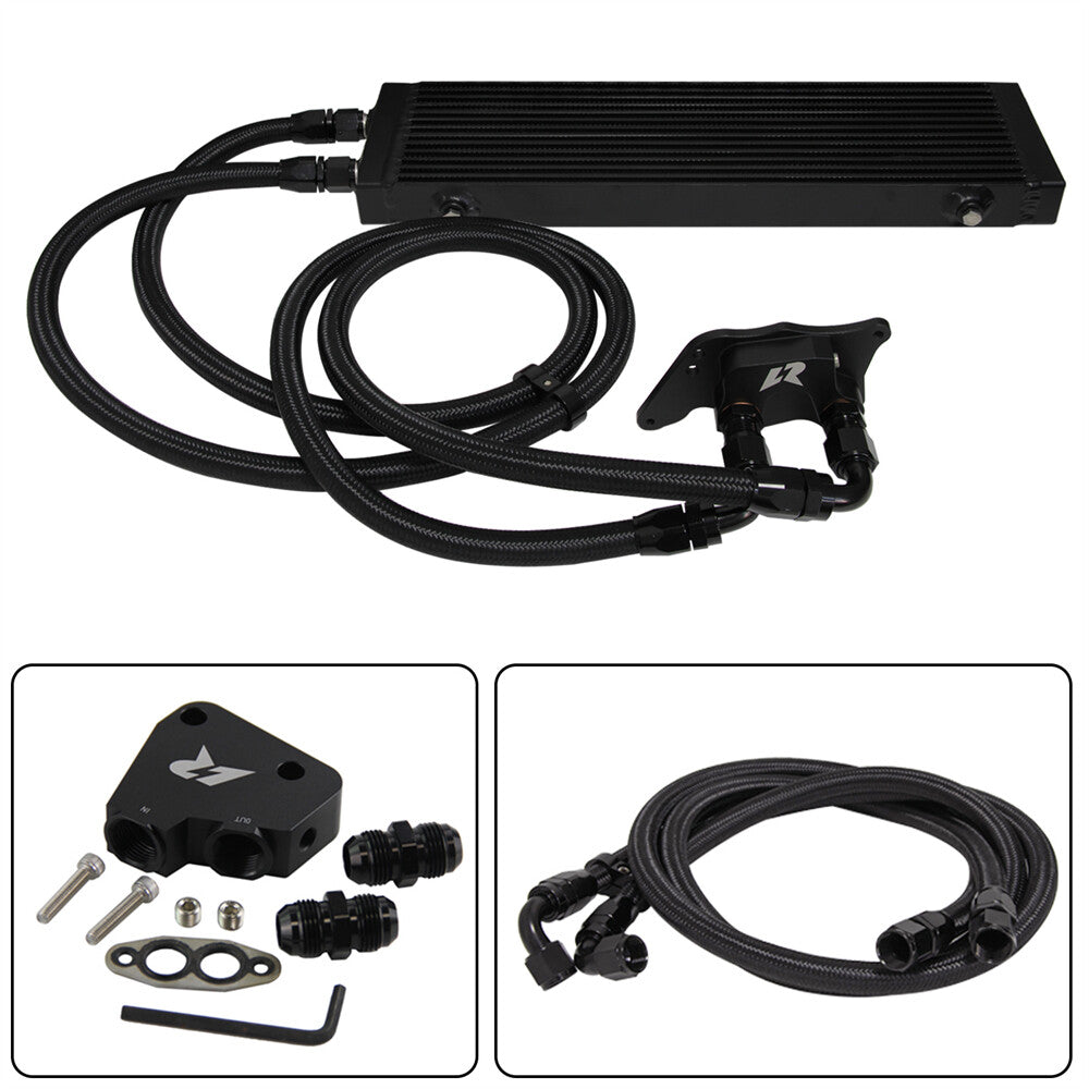 Large Dual Pass Bar Plate Oil Cooler Kit for BMW for Mini Cooper S R56 1.6L 06-12