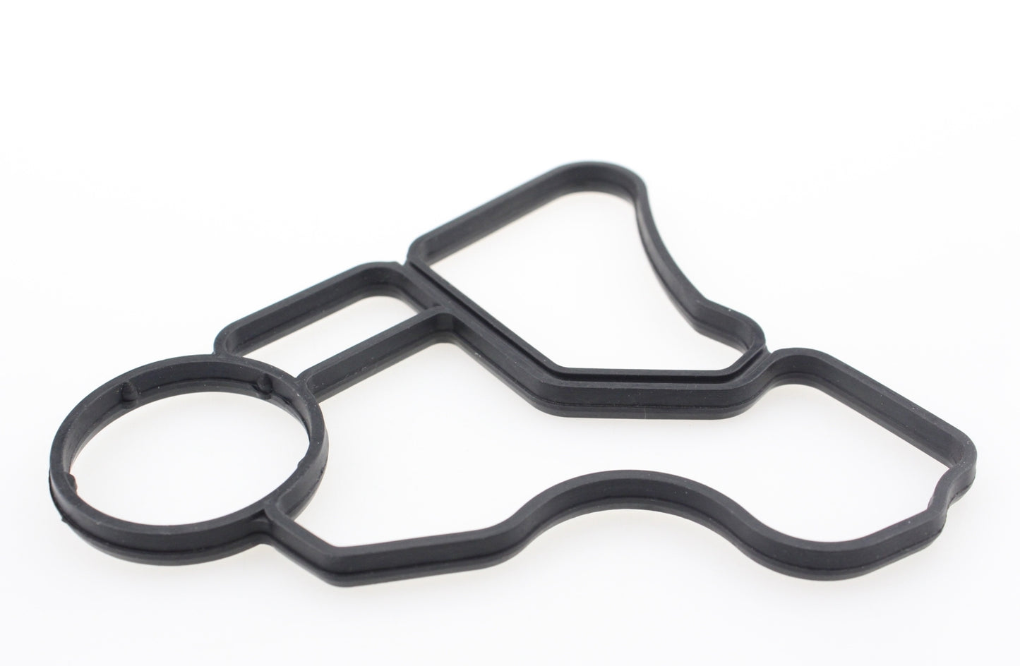 One-piece new engine oil filter adapter gasket for BMW 111427537293