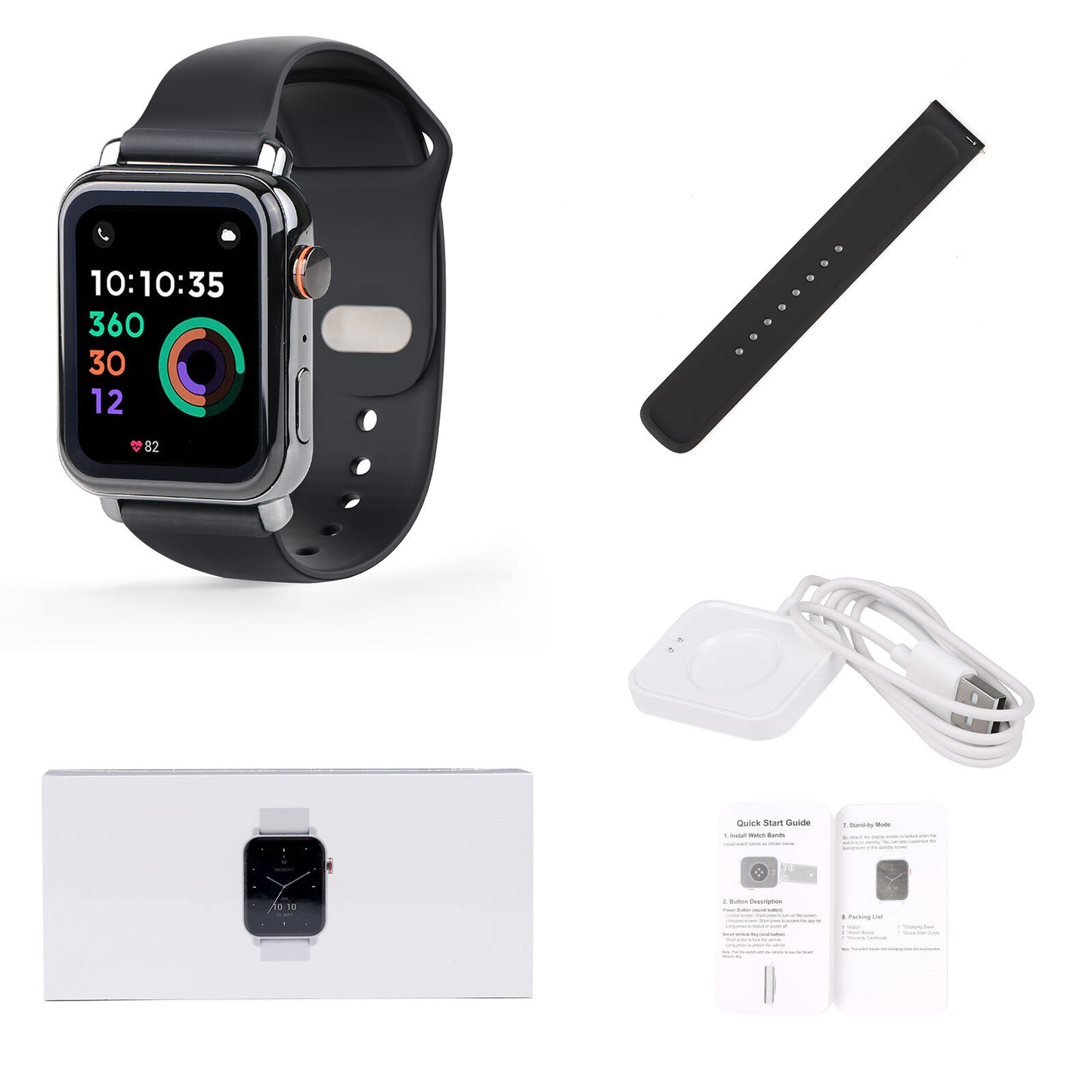 OTOFIX Watch for Smart Key Watch Without VCI 3-in-1 Lo-ck/Unl-ock Doors Trunk Remote
