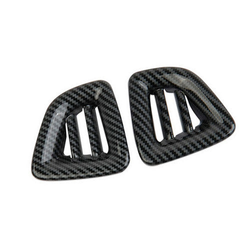 Carbon fiber style steering wheel cover trim suitable for 22-2023 for Hyundai Santa Cruz
