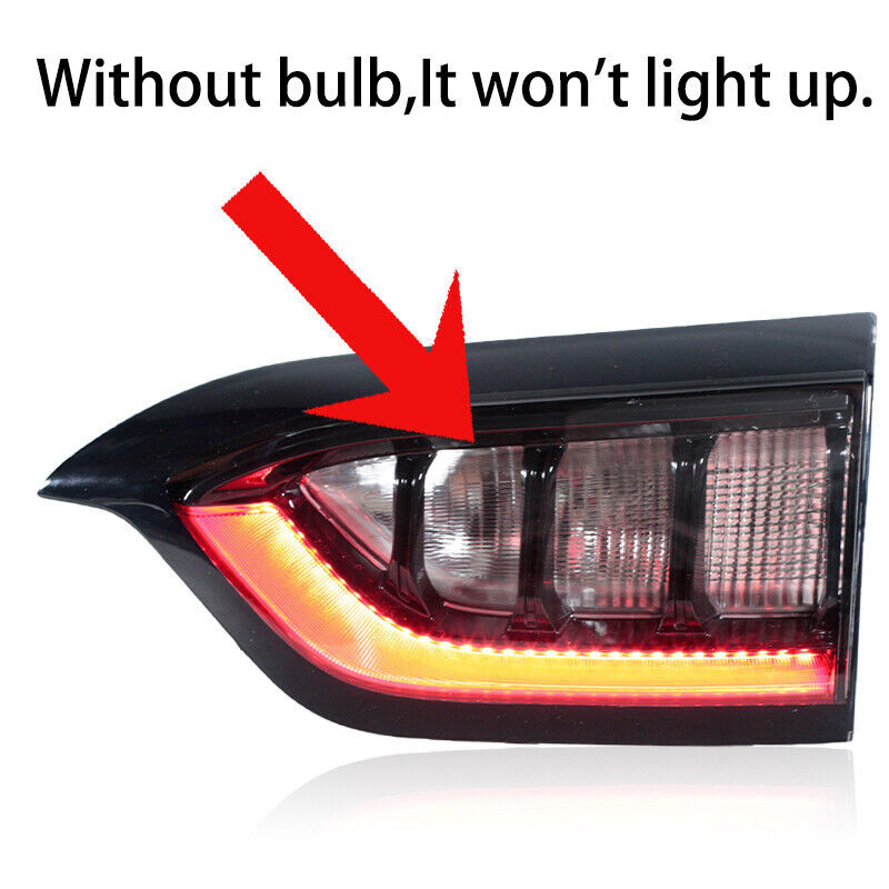 Left and right inner LED taillights and rear brake lights are compatible with for Jeep Cherokee 2019-2021 models.