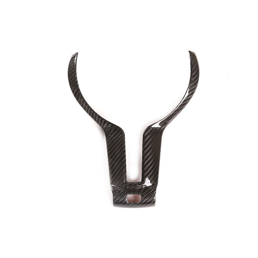 Carbon Fiber Steering Wheel Cover for BMW F22 F30 F32 F10 F15 F16 X5 X6 M Sport