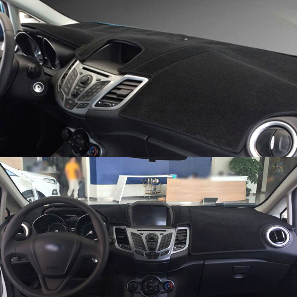 1X for Ford Fiesta MK7 2009-17 Inner Dashboard Dash Mat Non-slip DashMat Sun Pad
