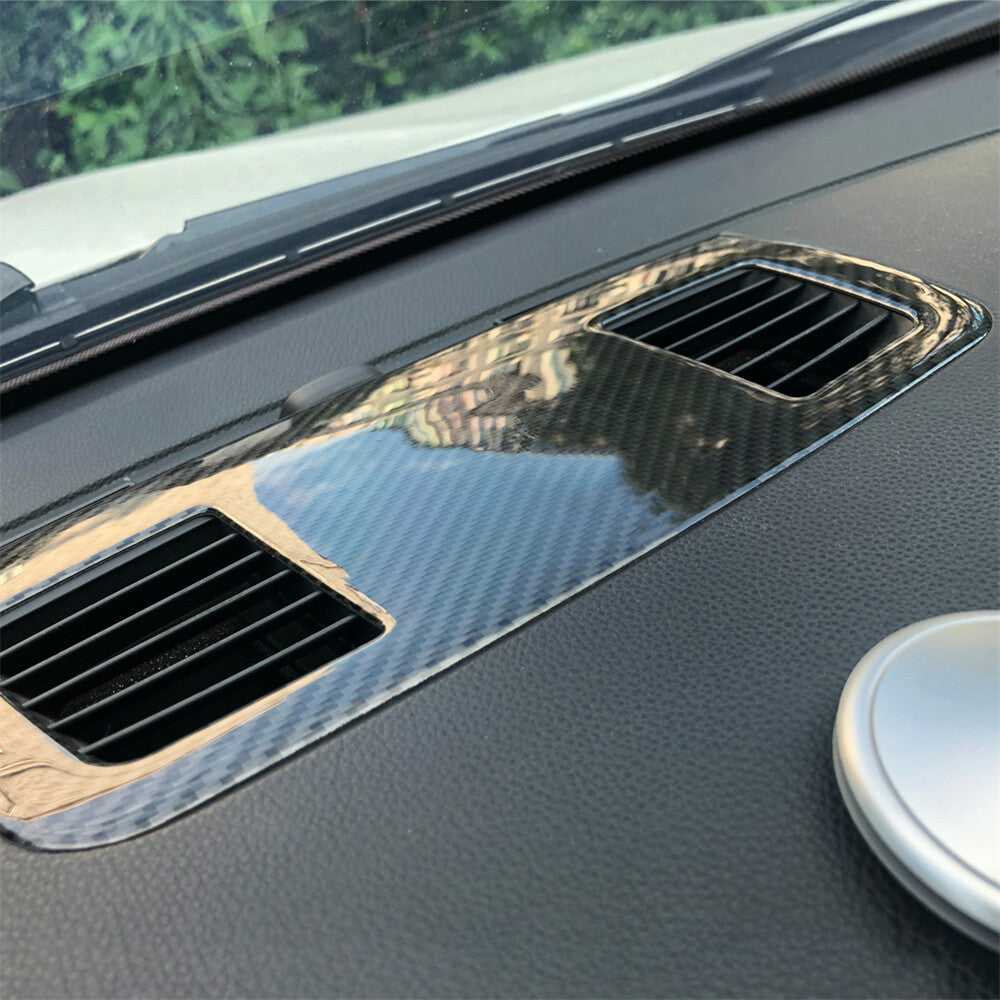 Carbon Fiber Dashboard Air Vent Outlet Cover for BMW 3 Series E90 E92 2005-2012