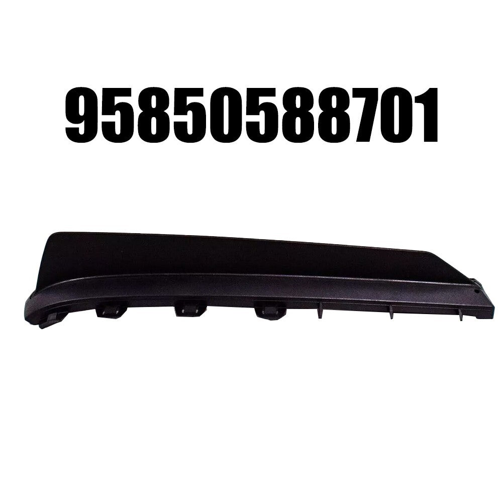 Replacement Front Left Bumper Spoiler for Cayenne 2011-2017 95850588701 Black