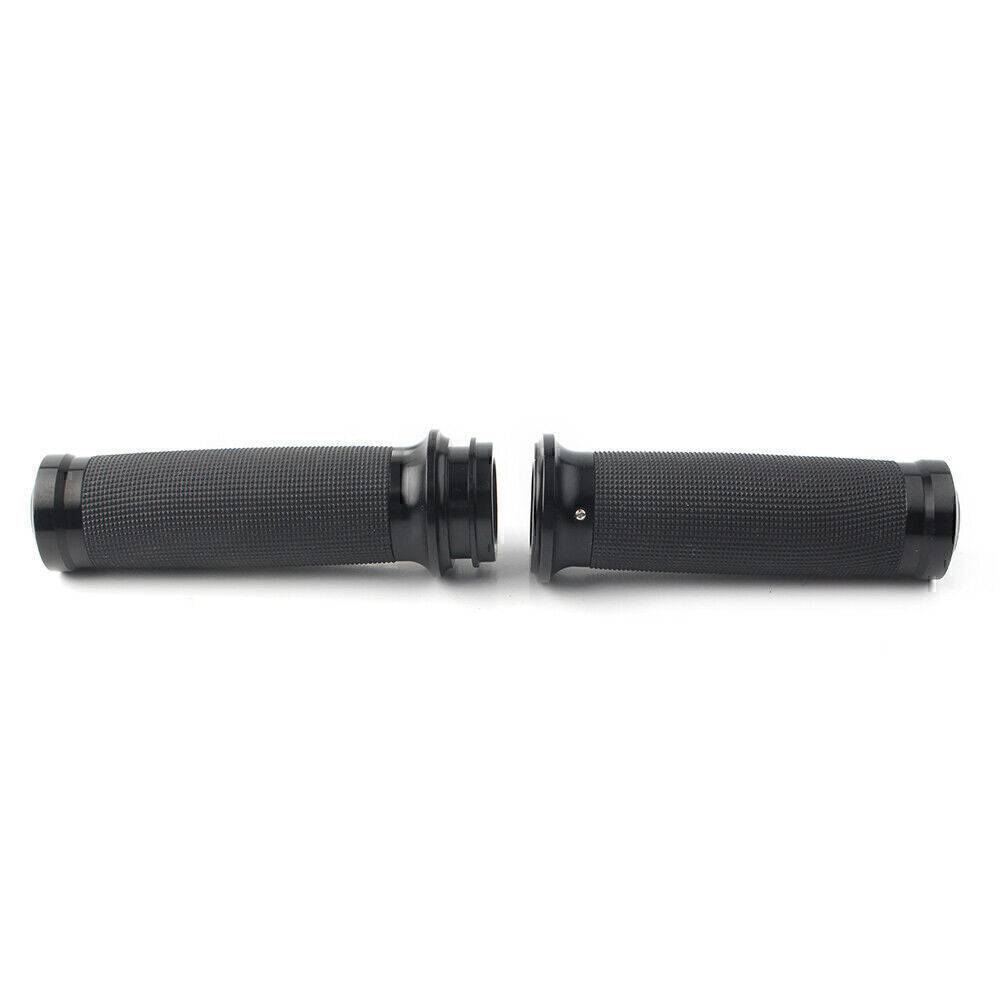 Pair Motor 1 26MM Handlebar Hand Grips Fits for Harley Touring Electronic Throttle