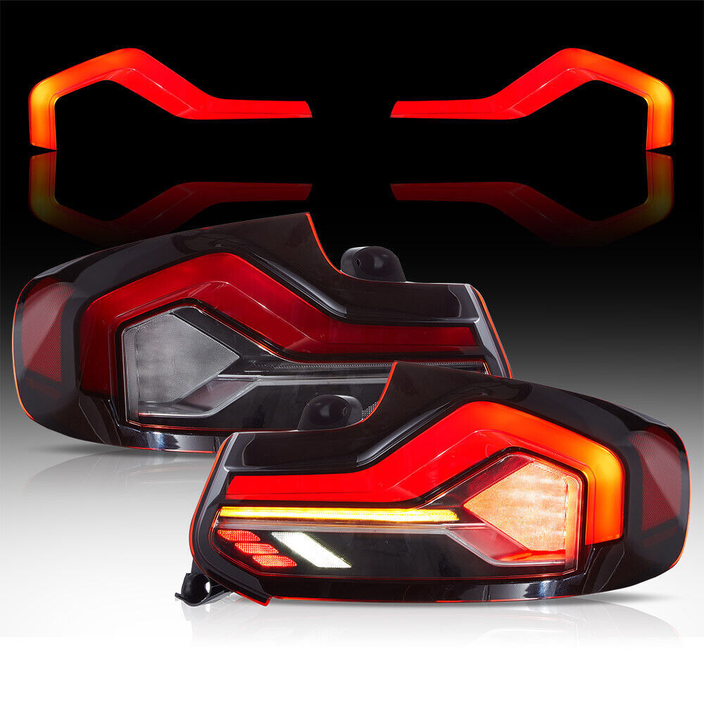 2X LED Taillights For 2014-2021 for BMW 2 Series M2 F87 F22 F23 Sequential Rear Lamp