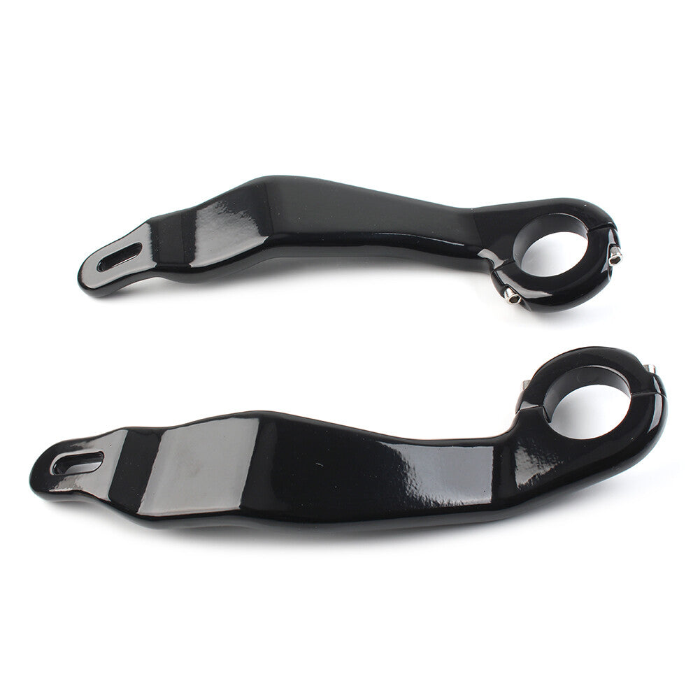 for Harley Road Glide FLTRX FLTRU 2015-2022 Paar Schwarz