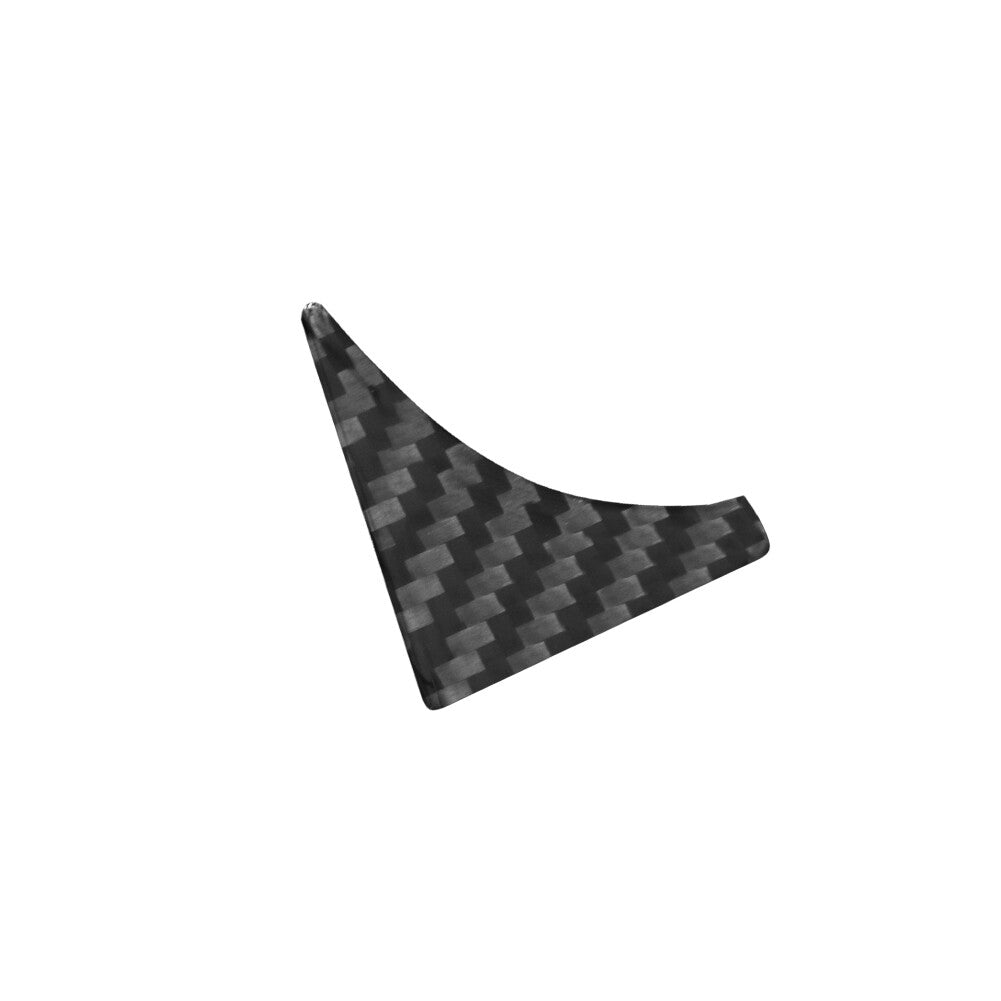 2X Carbon Fiber Rear Door CUP Holder Cover Trim for Ford Ranger 2019-2022