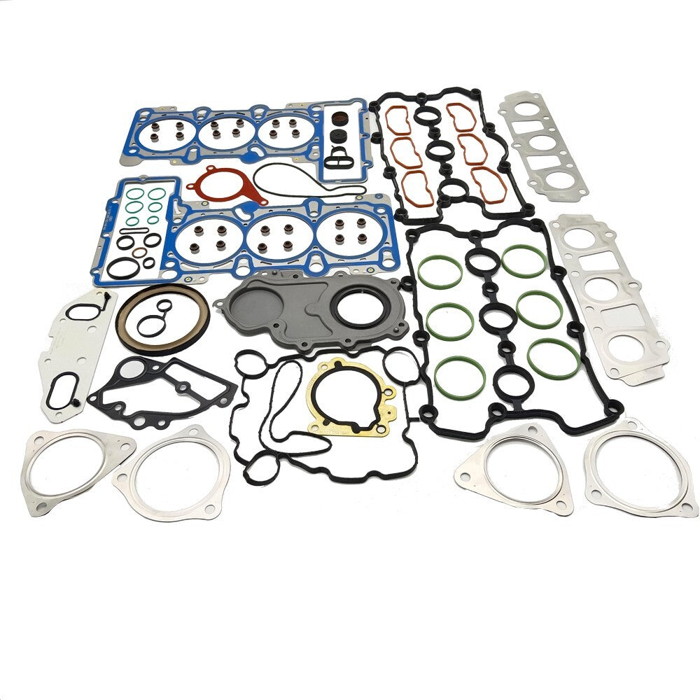 Engine Cylinder Head Valve Cover Gaskets Seals Set For 3.0L for VW for AUDI A4 A5 A6 Q7