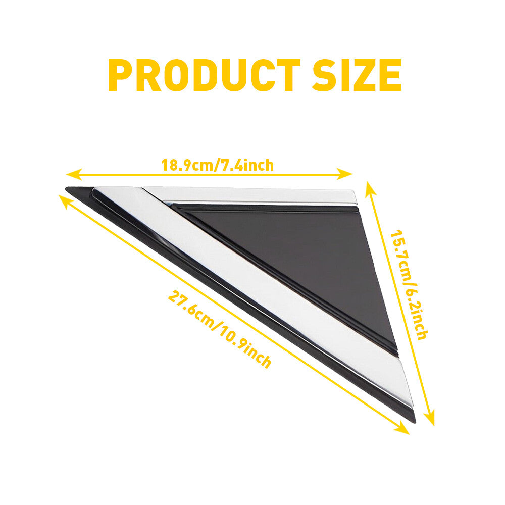 Right passenger side mirror-angle triangular fender for Cadillac SRX 2010-2016