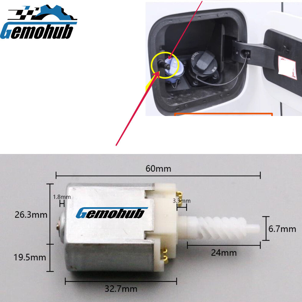 New Fuel Filler Cap Actuator Motor For 08-2015 for Nissan Pathfinder 3.5L 4.0L 5.6L
