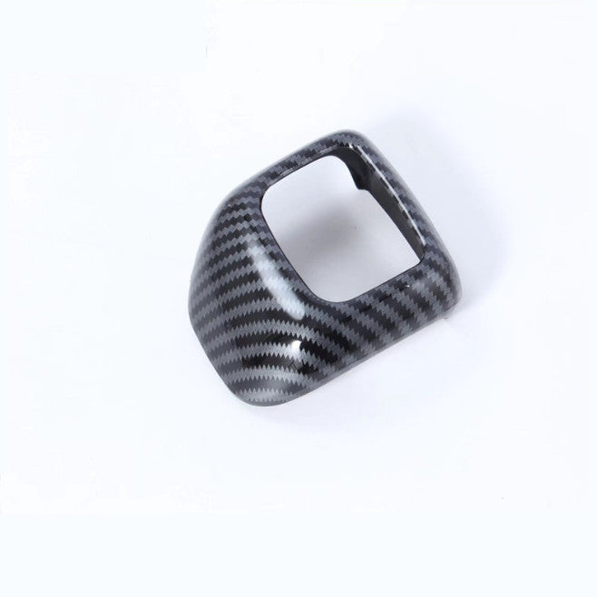 One-piece carbon fiber gear shifter cover decoration suitable for Nissan Rogue 2021-2023 ABS