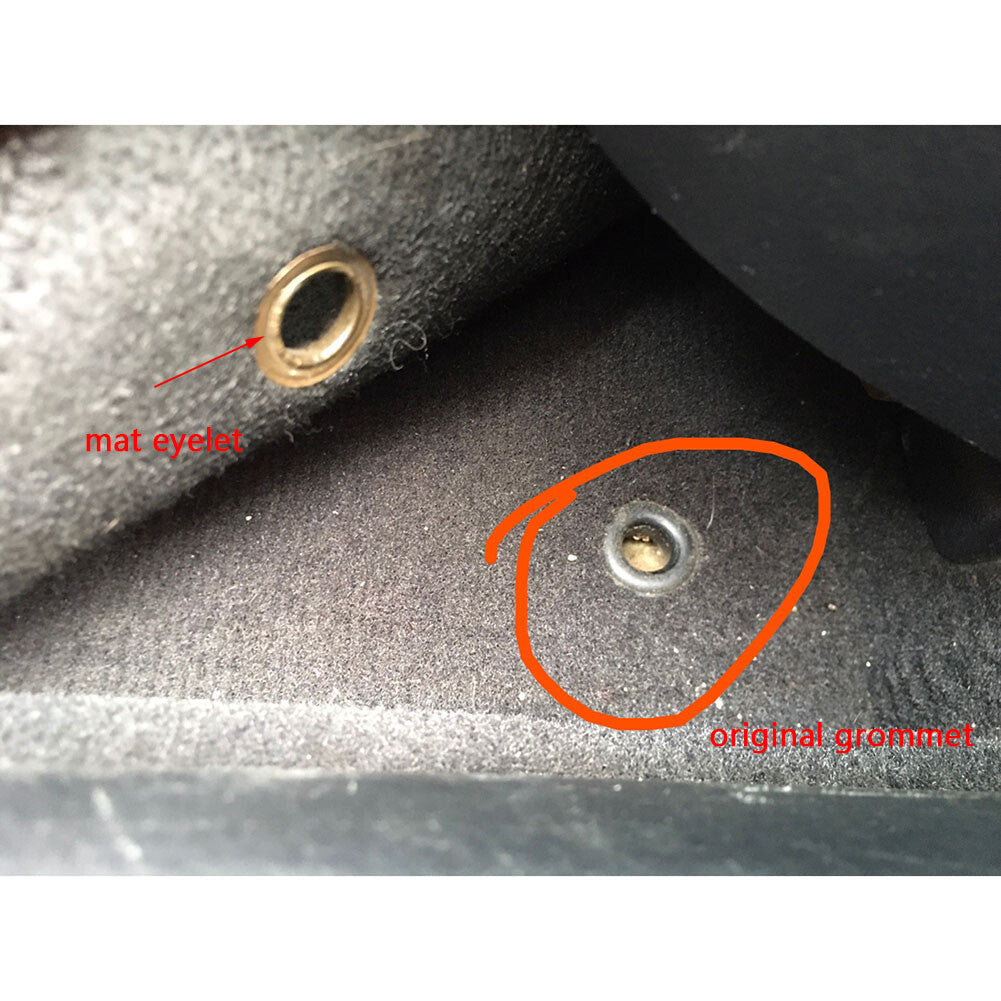 Car Floor Mat Carpet Fixed Clips Holder Hooks for Toyota Pack of 4