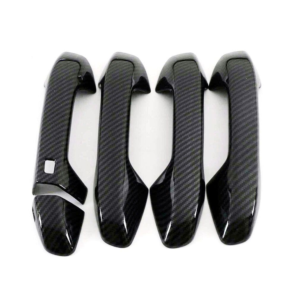 Carbon Fiber ABS Outside Door Handle Trim Cover for Kia Forte/K3 2019-2022 2023