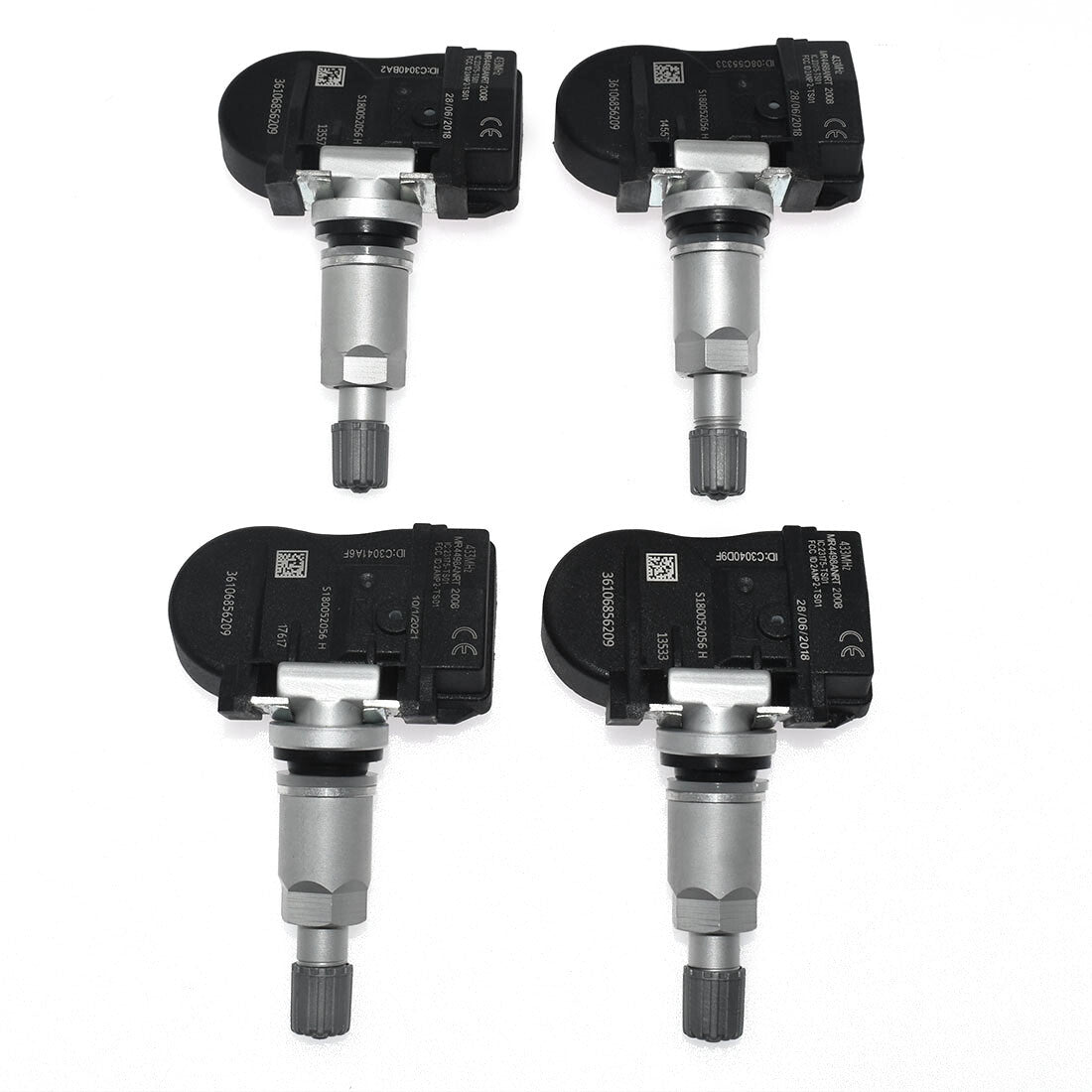4Pcs 36106881890 6855539 TPMS Tire Pressure Monitor Sensor for BMW #36106856209